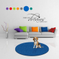 Preview: Antirutsch PET Isofloor SX Rund - versch. Farben