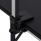 Preview: Professioneller Trimmtisch - mit Galgen - Metallbeine - 90x60 cm - Farbe schwarz