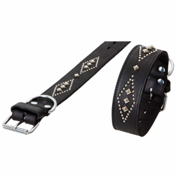 Lederhalsband Ziernieten
