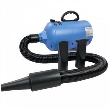 Hundehaartrockner 2400 Watt - hellblau