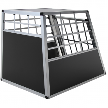 Transportbox Aluminium Hellgrau