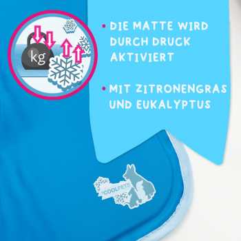 CoolPets Premium Gel Kühlmatte - versch. Größen