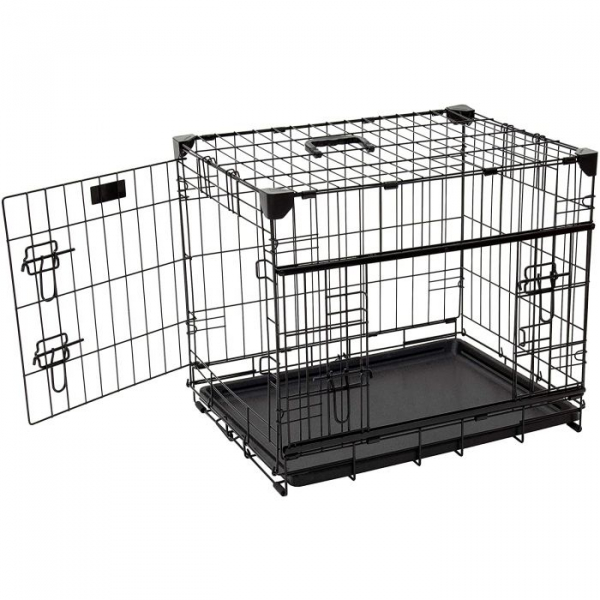Hundekäfig mit Schiebetür - versch. Größen