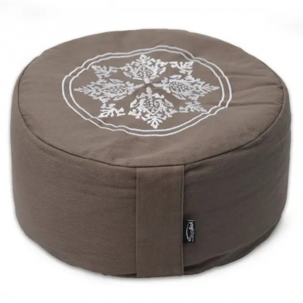 Medationskissen rund vintage - Ø 30cm x 15cm - versch. Farben