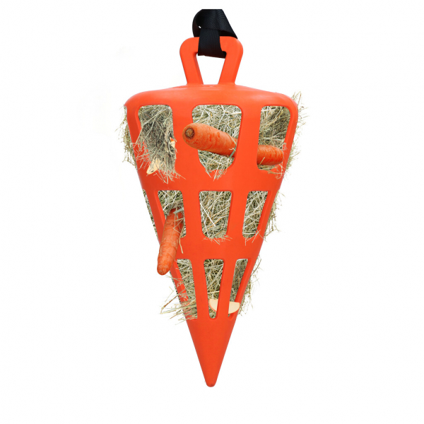 Hay Slow Feeder Fun & Flex Carrot VAR