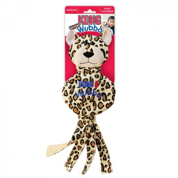 KONG Wubba No Stuff Cheetah