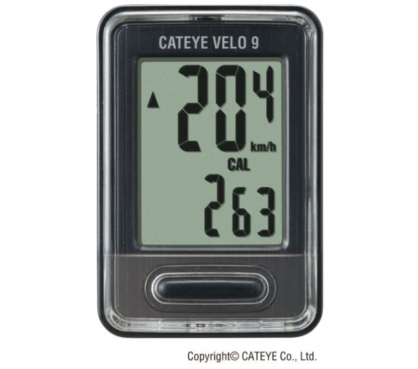 CATEYE Fahrradcomputer Velo 9