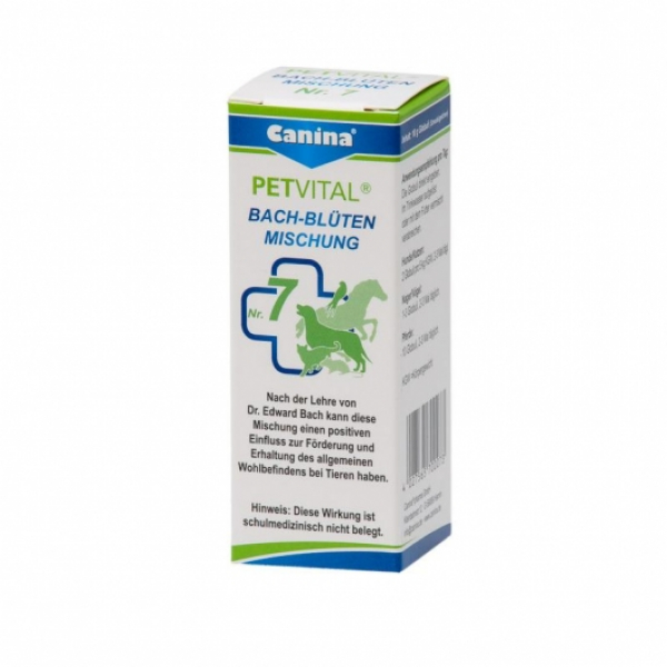 Canina Pharma Petvital Bachblüten Nr. 7 - Entschlackung 10g