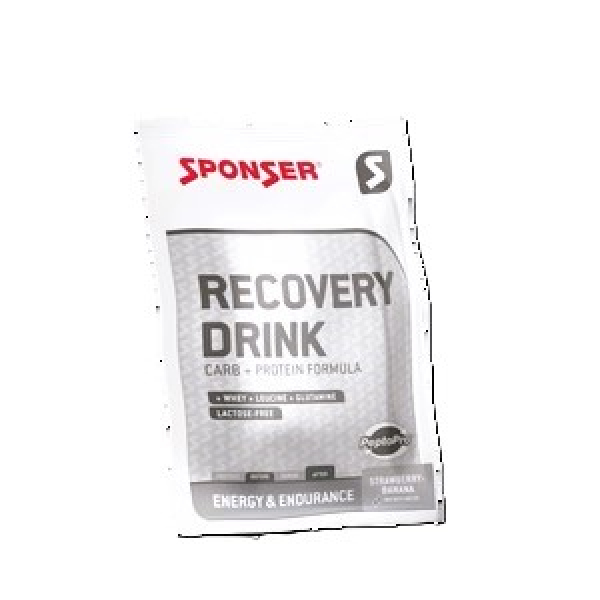 Sponser Recovery Drink Erdbeer-Banane 20x60g Einzelportion