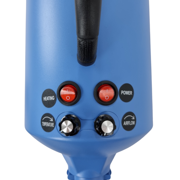 Hundehaartrockner 2400 Watt - hellblau